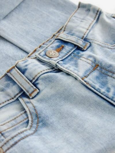 Bleach Denim Regular Fit Comfort Stretch Jeans