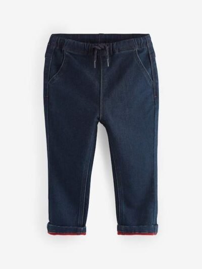 Rinse Blue Super Soft Pull-On Jeans With Stretch