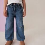 Dark Wash Wide Leg Jeans