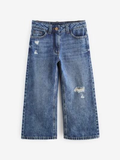 Dark Wash Wide Leg Jeans