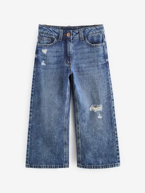 Dark Wash Wide Leg Jeans