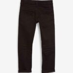 Black Regular Fit Stretch Jeans
