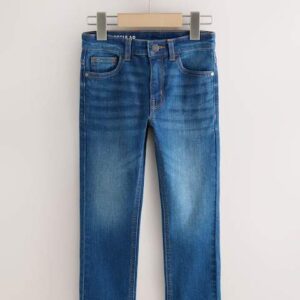 Blue Regular Fit Stretch Jeans
