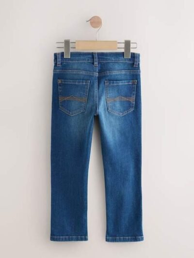 Blue Regular Fit Stretch Jeans