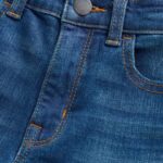 Blue Regular Fit Stretch Jeans