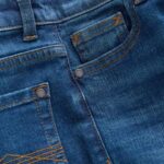 Blue Regular Fit Stretch Jeans