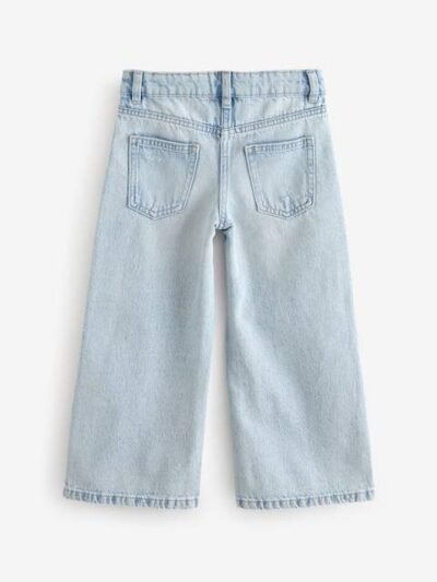 Light Blue Wide Leg Jeans