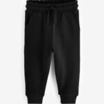 Black Slim Fit Soft Touch Jersey Joggers