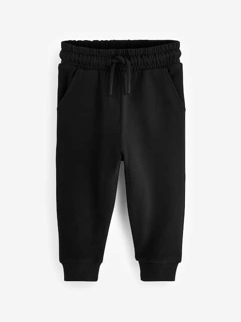 Black Slim Fit Soft Touch Jersey Joggers