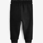 Black Slim Fit Soft Touch Jersey Joggers