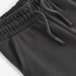 Charcoal Grey Slim Fit Soft Touch Jersey Joggers