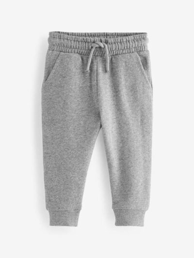 Black/Charcoal/Grey Soft Touch Joggers 3 Pack