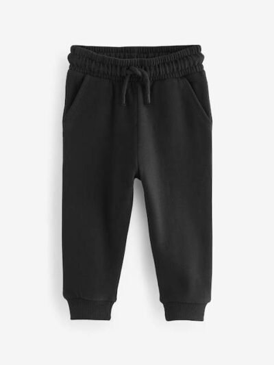 Black/Charcoal/Grey Soft Touch Joggers 3 Pack