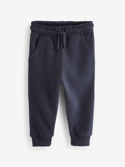 Blue/Charcoal/Black Soft Touch Joggers 3 Pack
