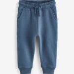 Blue/Charcoal/Black Soft Touch Joggers 3 Pack
