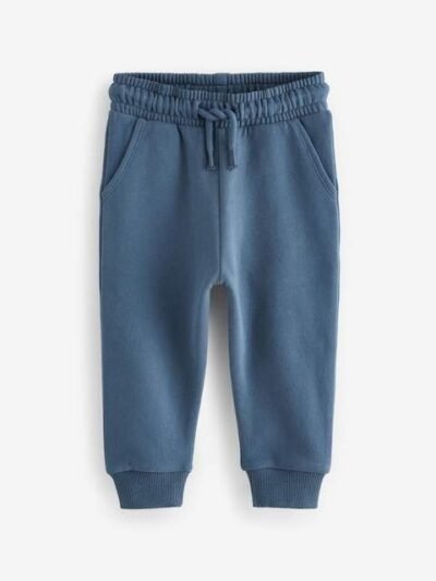 Blue/Charcoal/Black Soft Touch Joggers 3 Pack