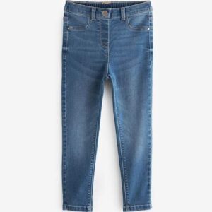 Mid Blue Regular Length Stretch Jeggings