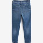 Mid Blue Regular Length Stretch Jeggings