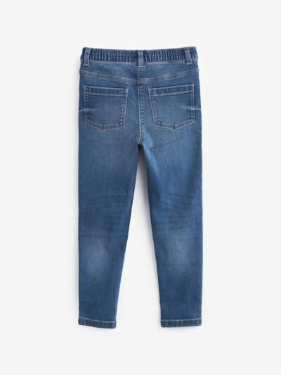 Mid Blue Regular Length Stretch Jeggings