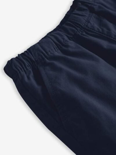 Navy Side Pocket Pull On Trousers