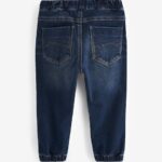 Dark Blue Joggers Jeans With Comfort Stretch