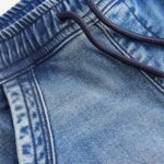 Mid Blue Comfort Cargo Jeans