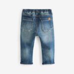 Vintage Wash Super Soft Pull-On Jeans With Stretch