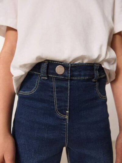 Dark Blue Regular Length Stretch Jeggings