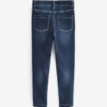 Dark Blue Regular Length Stretch Jeggings