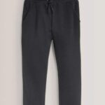 Navy Blue/Grey/Black 3 Pack Soft Jersey Regular Fit Joggers