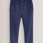 Navy Blue/Grey/Black 3 Pack Soft Jersey Regular Fit Joggers