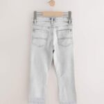 Light Grey Regular Fit Stretch Jeans