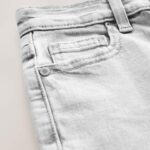 Light Grey Regular Fit Stretch Jeans