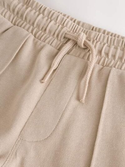 Stone Pintuck 100% Cotton Joggers