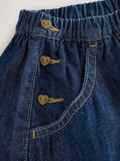 Dark Wash Denim Skirt