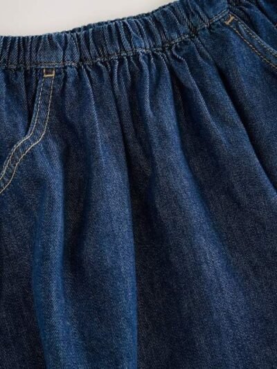 Dark Wash Denim Skirt