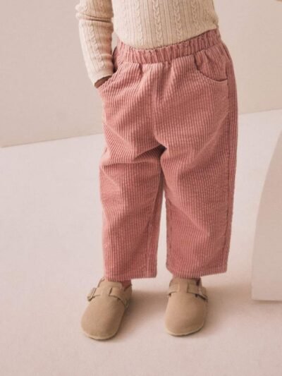 Pink Cord Trousers
