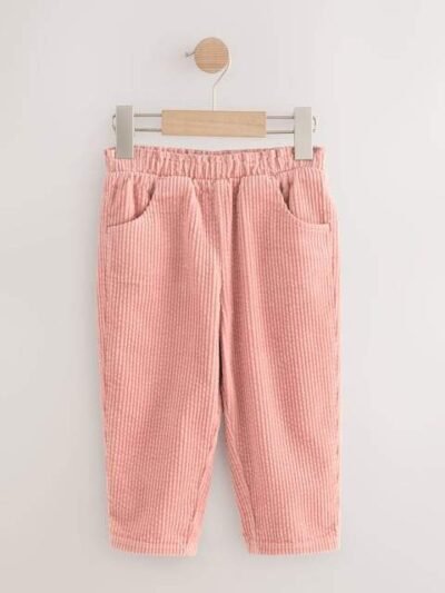 Pink Cord Trousers