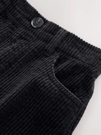 Black Corduroy Skirt