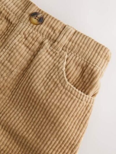 Caramel Brown Corduroy Skirt