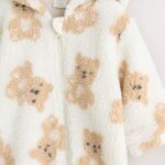 Natural Bear Borg All Over Printed Baby Pramsuit