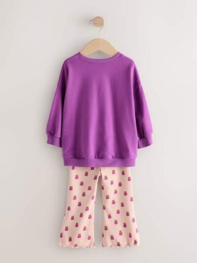 Purple Sweatshirt Set 4 Pack