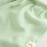 Sage Green Wide Leg Sweat Joggers