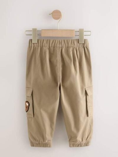 Tan Brown Bear Cargo Trousers