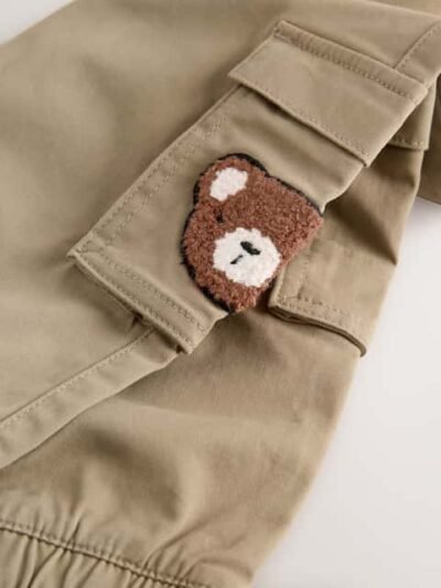 Tan Brown Bear Cargo Trousers