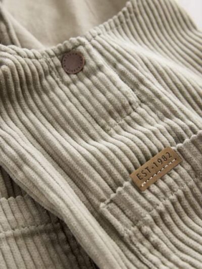 Sage Green Corduroy Dungarees