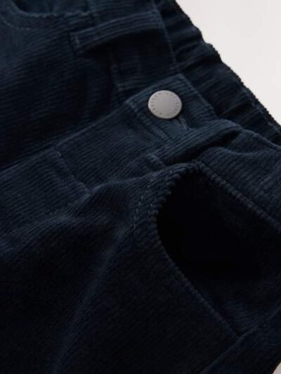 Navy Corduroy Trousers