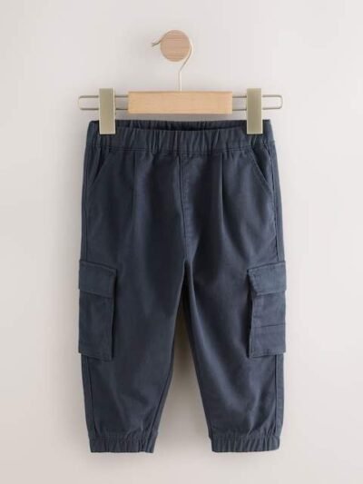Navy Cargo Trousers