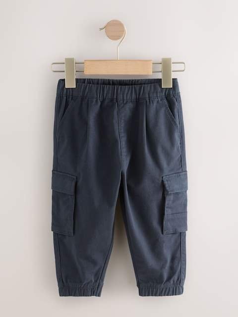 Navy Cargo Trousers
