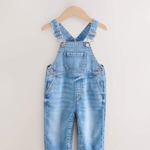 Mid Blue Denim Dungarees